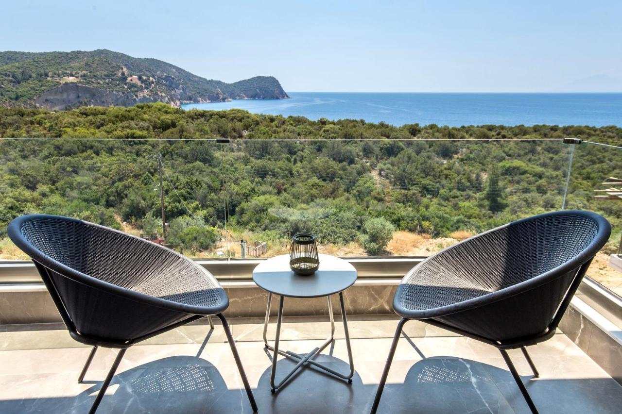 Aigli Skala Maries Deluxe Apartamento Skála Marión Exterior foto