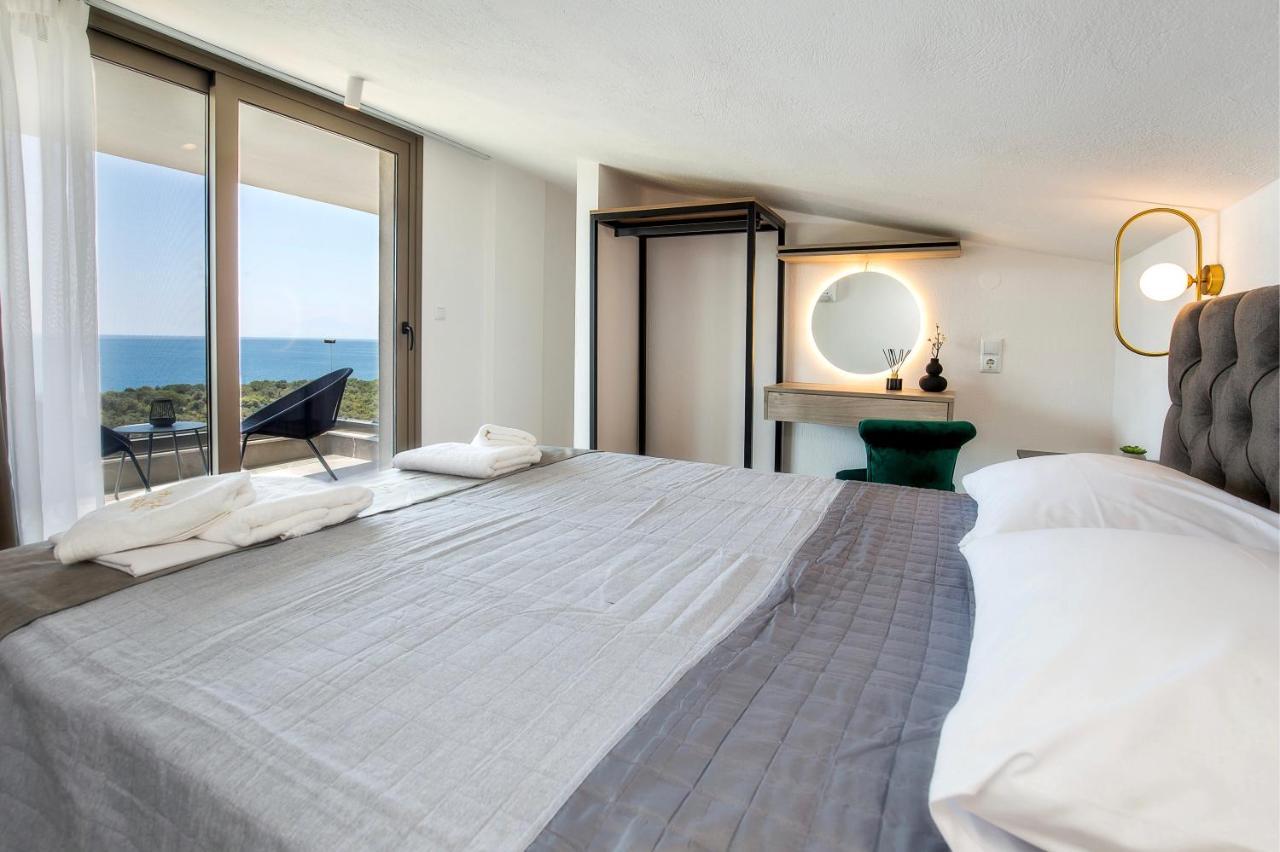 Aigli Skala Maries Deluxe Apartamento Skála Marión Exterior foto
