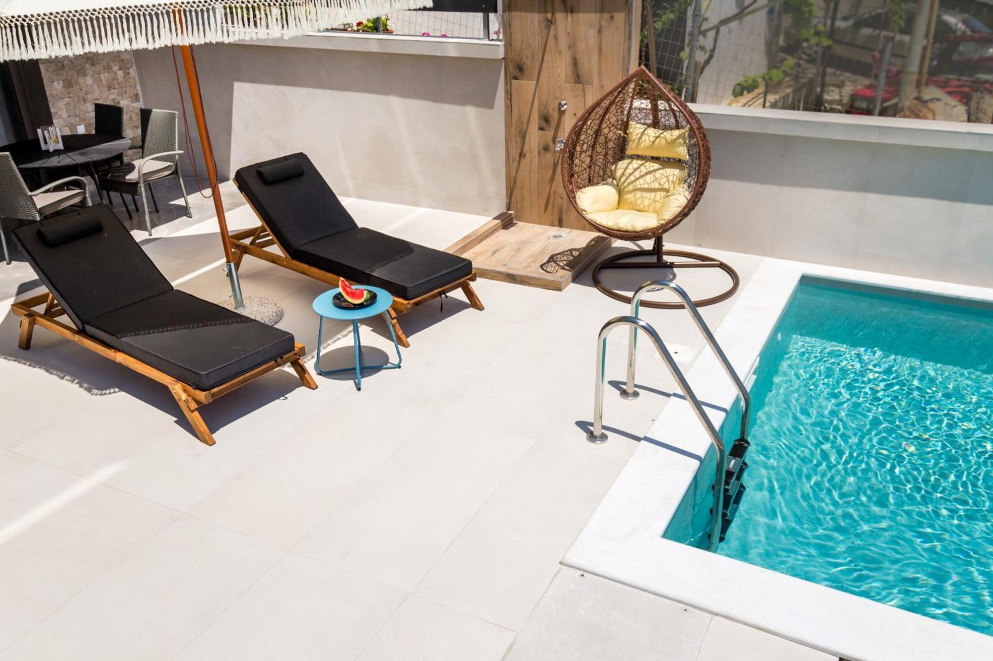 Aigli Skala Maries Deluxe Apartamento Skála Marión Exterior foto