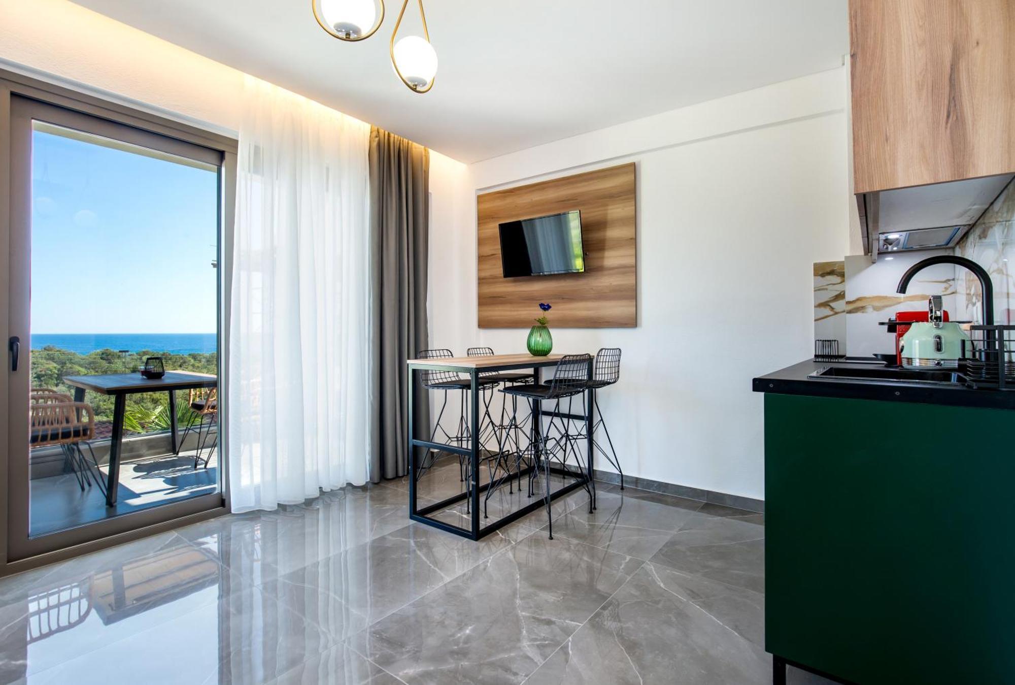 Aigli Skala Maries Deluxe Apartamento Skála Marión Exterior foto