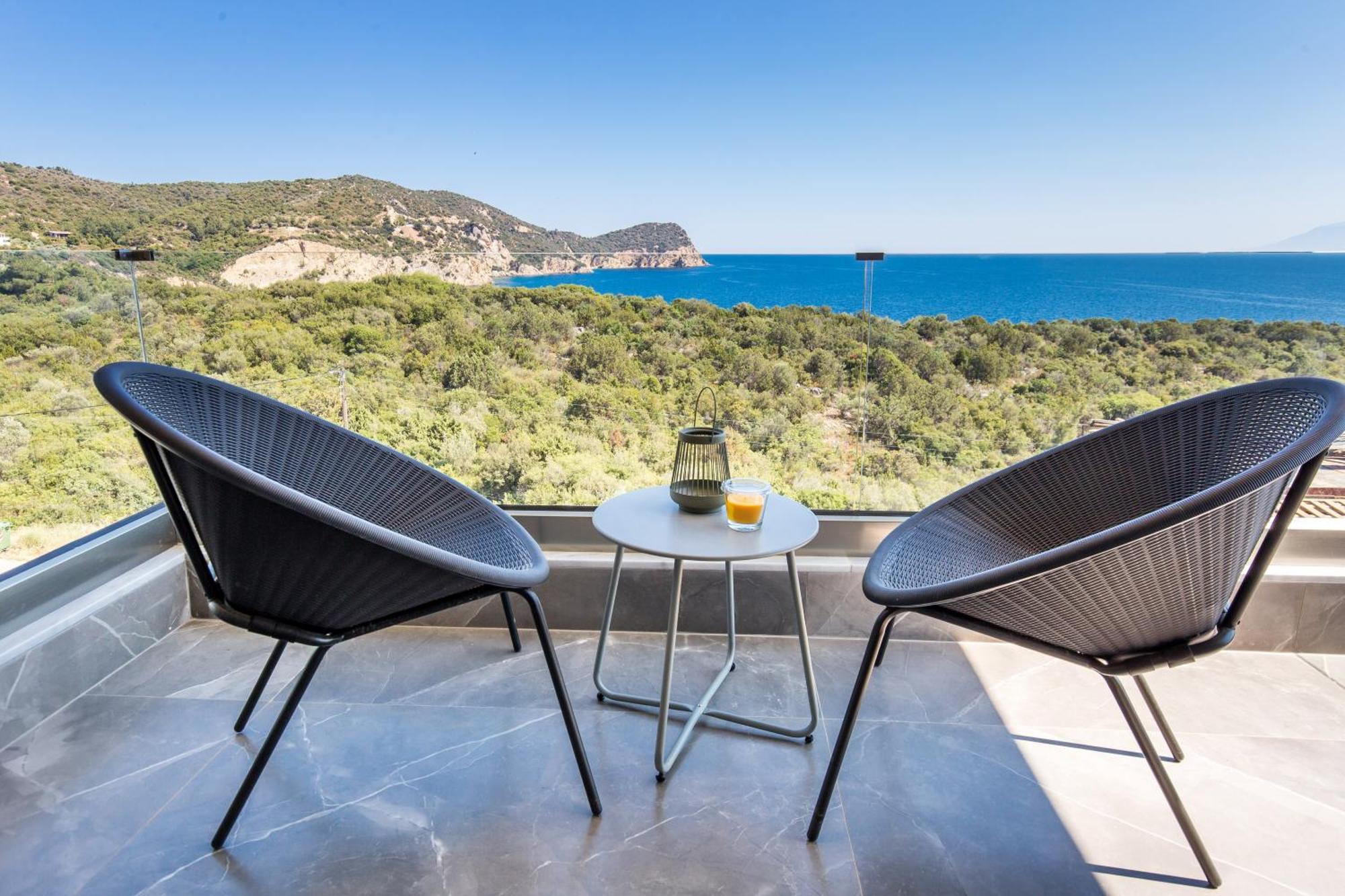Aigli Skala Maries Deluxe Apartamento Skála Marión Exterior foto