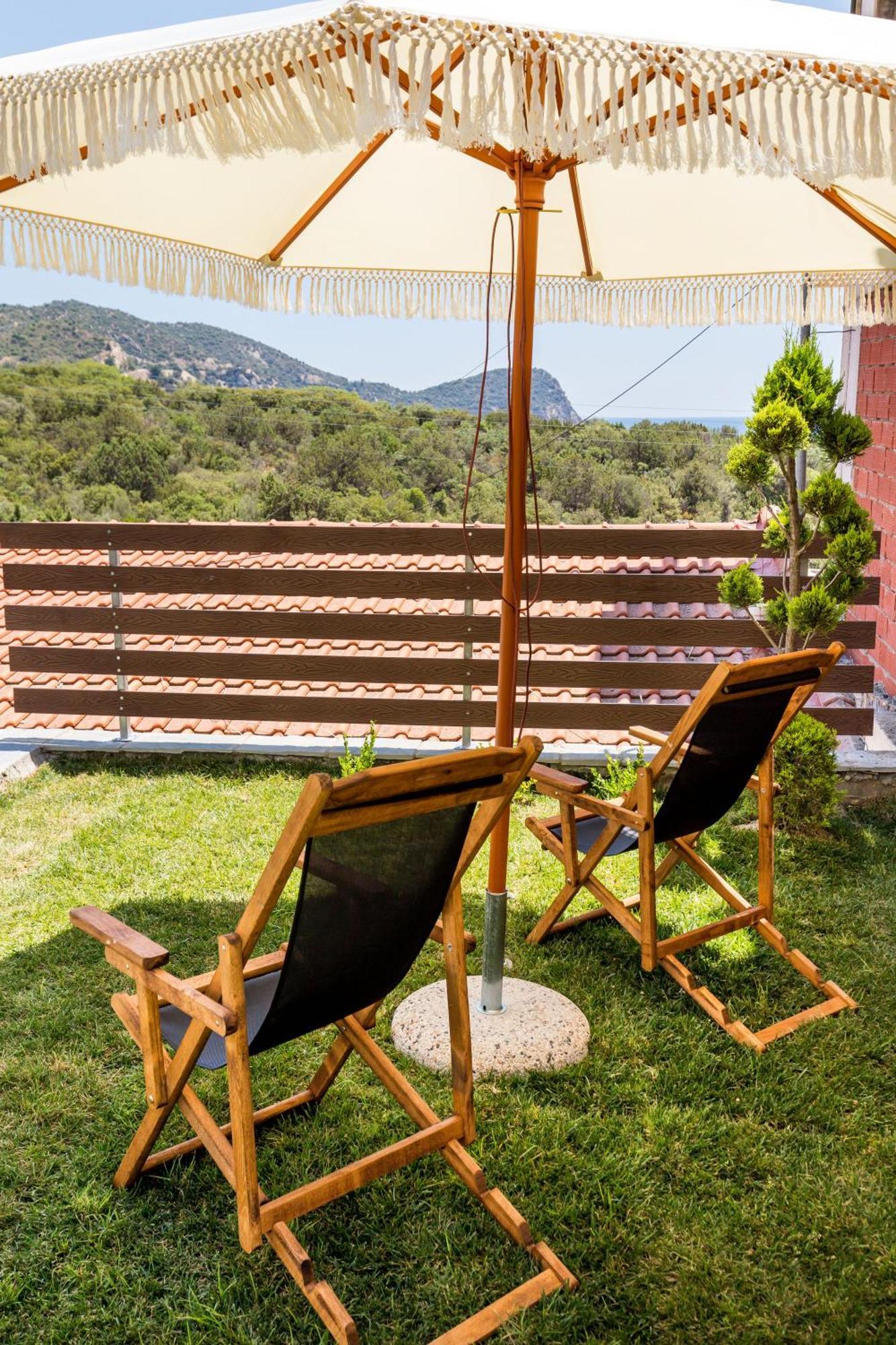 Aigli Skala Maries Deluxe Apartamento Skála Marión Exterior foto