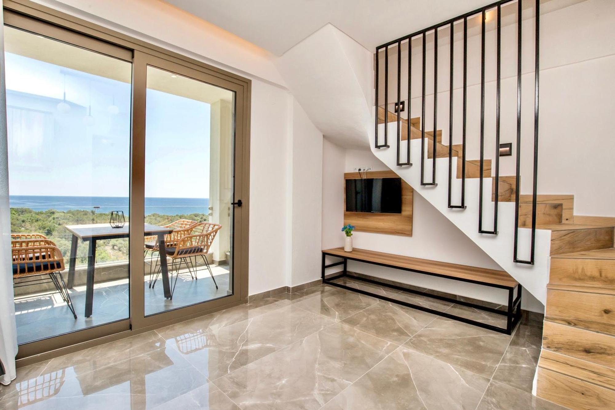 Aigli Skala Maries Deluxe Apartamento Skála Marión Exterior foto
