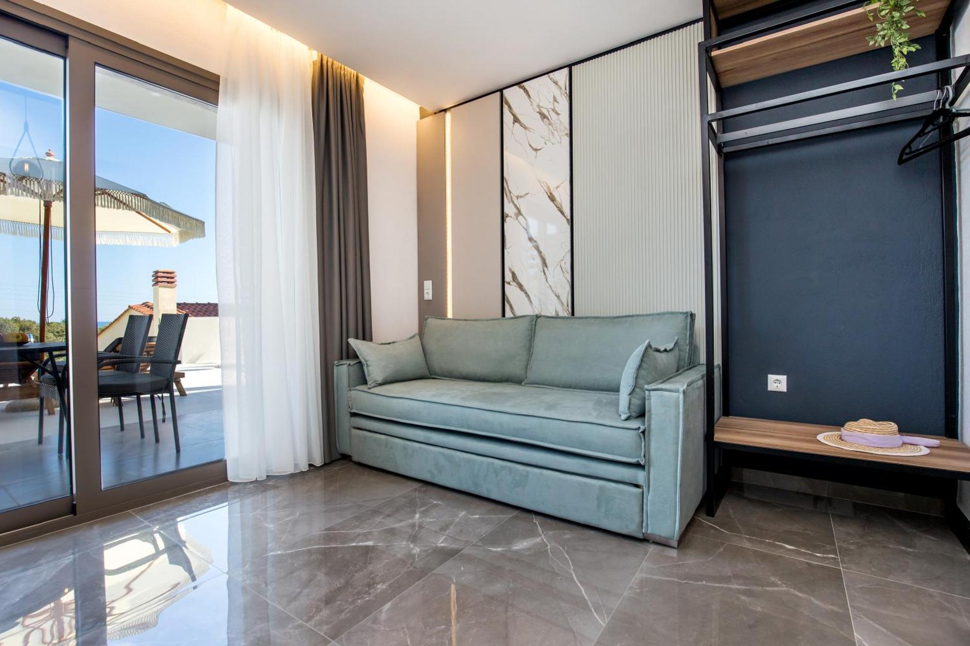 Aigli Skala Maries Deluxe Apartamento Skála Marión Exterior foto