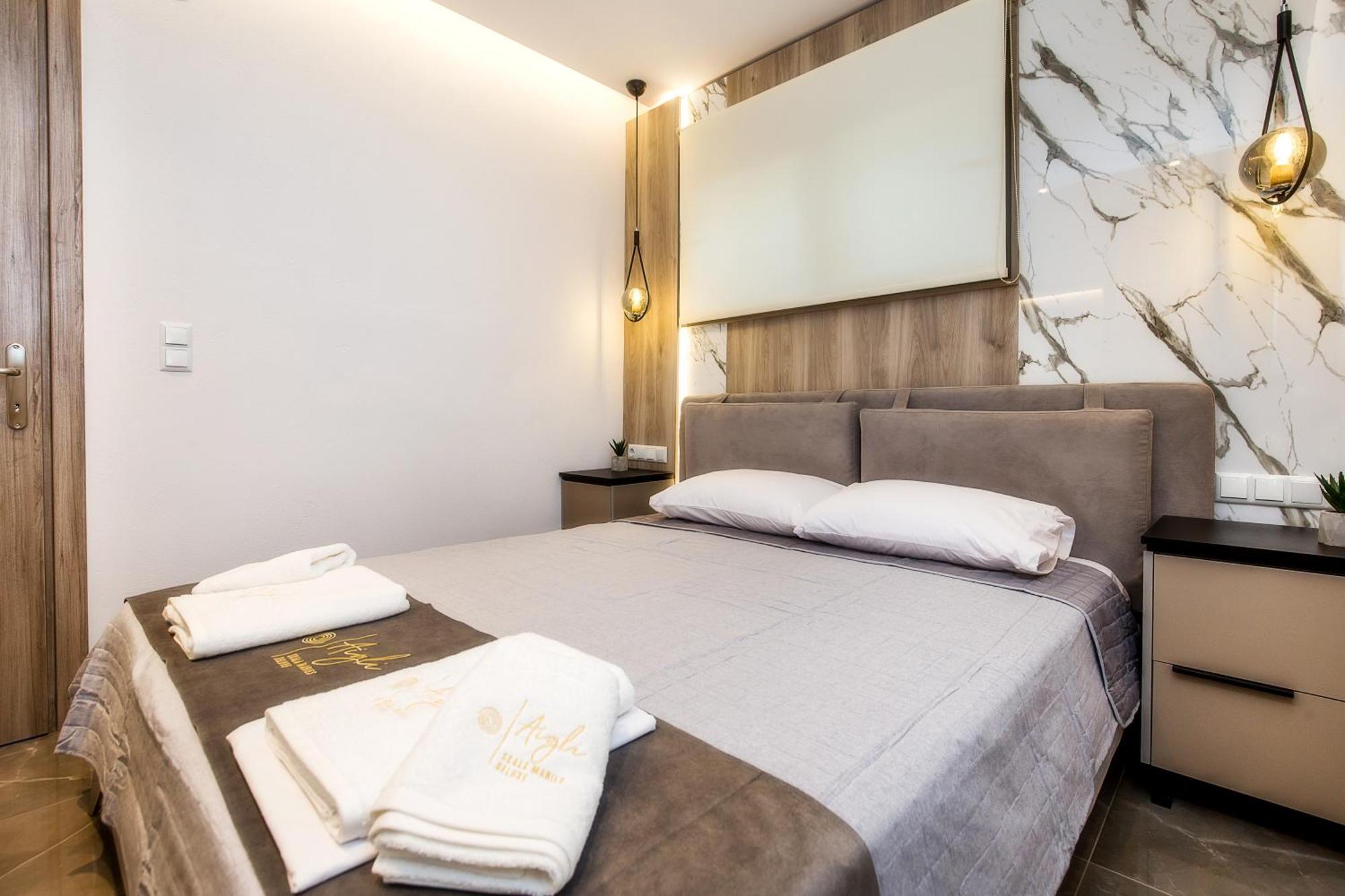 Aigli Skala Maries Deluxe Apartamento Skála Marión Exterior foto