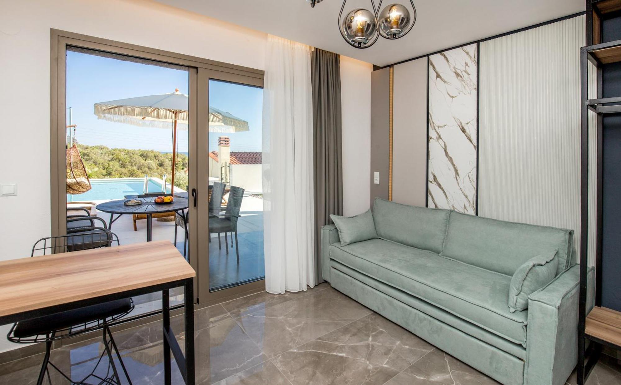 Aigli Skala Maries Deluxe Apartamento Skála Marión Exterior foto
