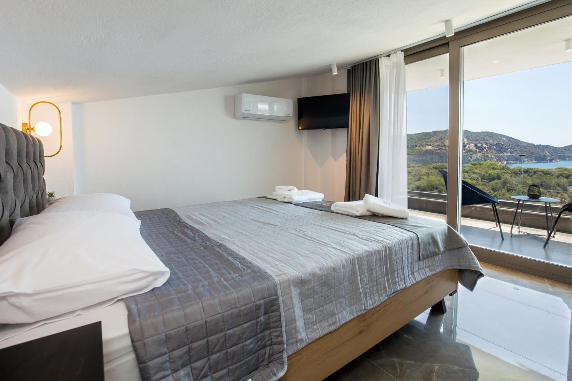 Aigli Skala Maries Deluxe Apartamento Skála Marión Exterior foto